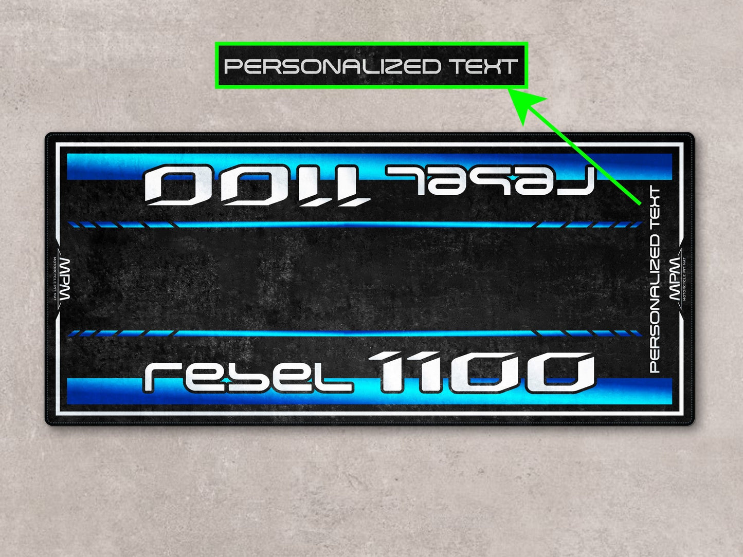 MPM Motorcycle Mat for Honda Rebel 1100 - MM7438