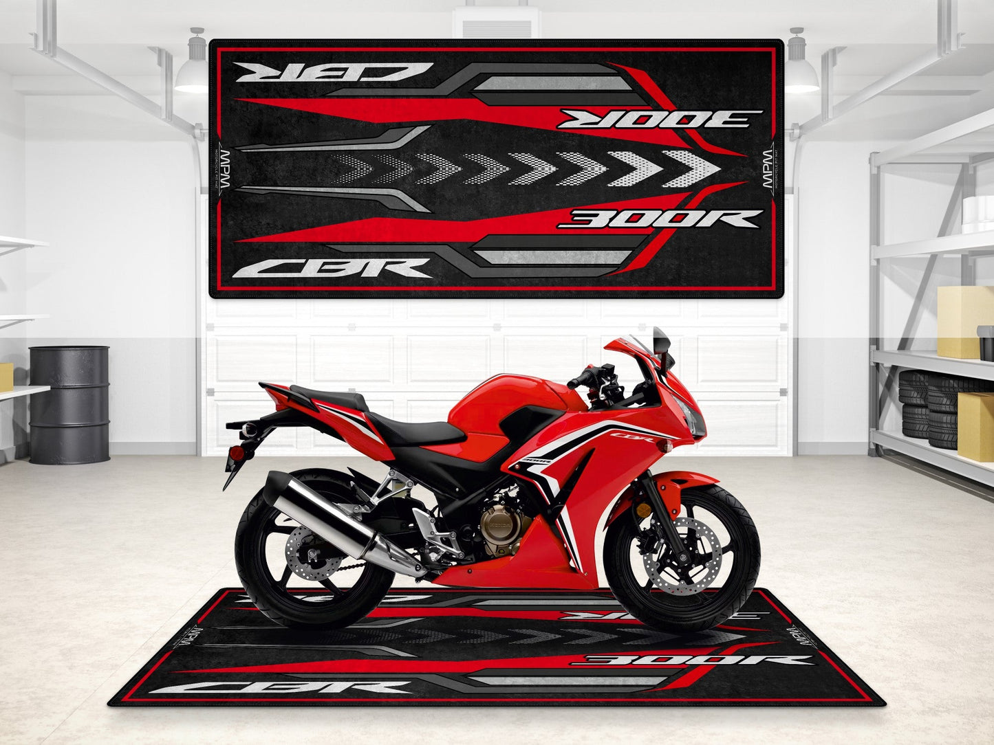 MPM Motorcycle Mat for Honda CBR300R - MM7446