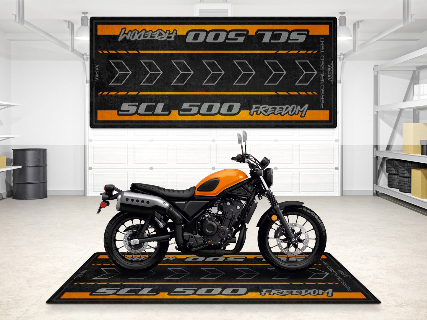 MPM Motorcycle Mat for Honda SCL500 - MM7448