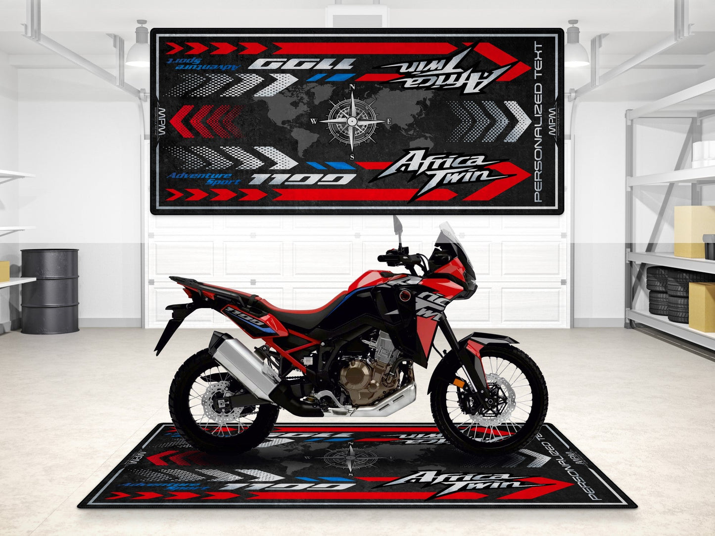MPM Motorcycle Mat for Honda Africa Twin - MM7452