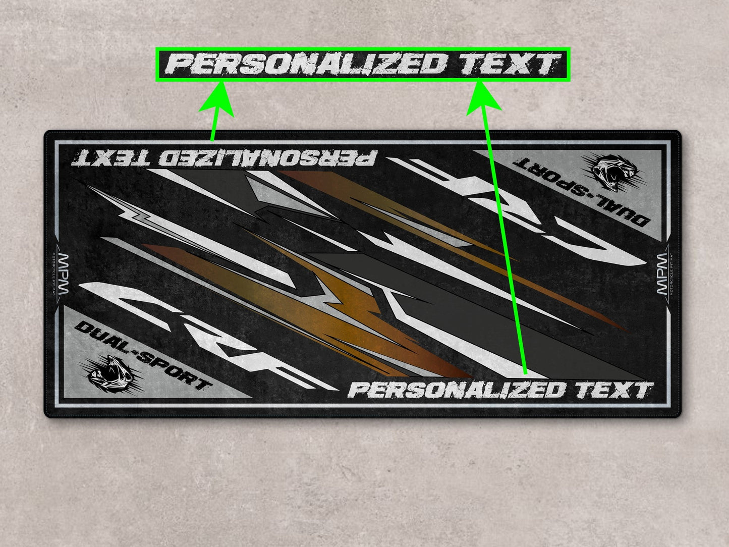 MPM Motorcycle Mat for Honda CRF - MM7457