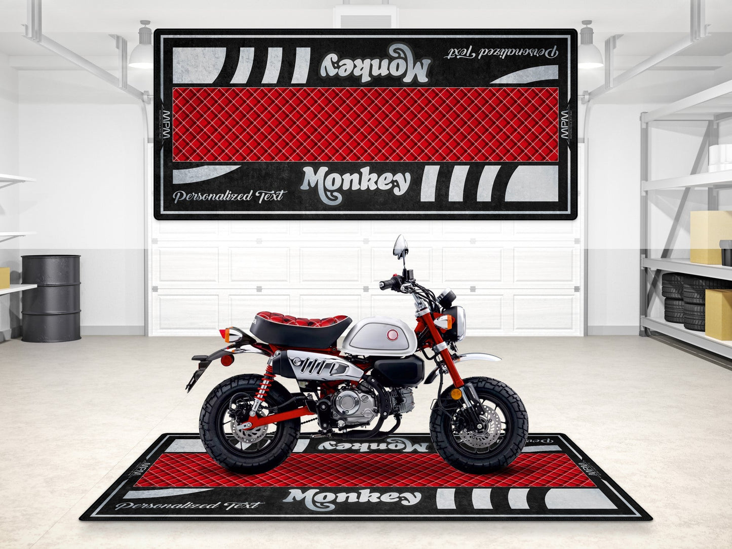 MPM Motorcycle Mat for Honda Monkey - MM7458