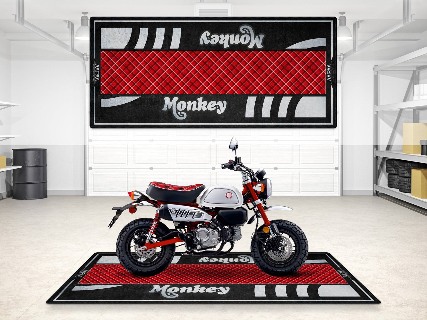 MPM Motorcycle Mat for Honda Monkey - MM7458