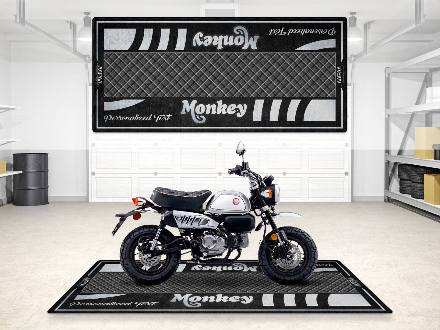MPM Motorcycle Mat for Honda Monkey - MM7458