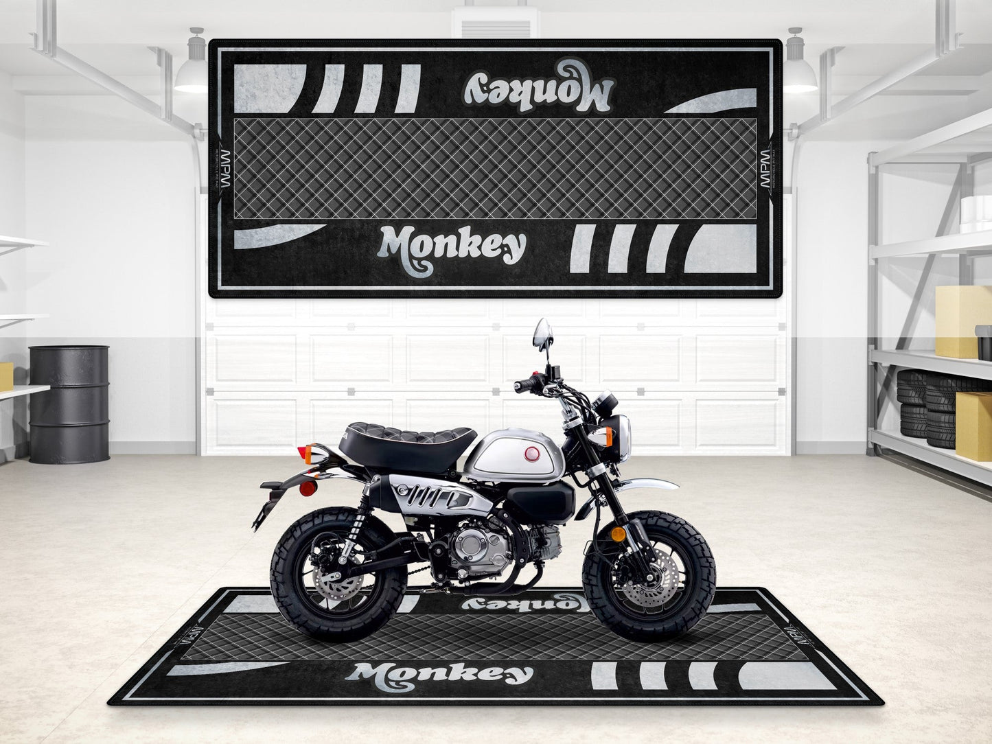 MPM Motorcycle Mat for Honda Monkey - MM7458