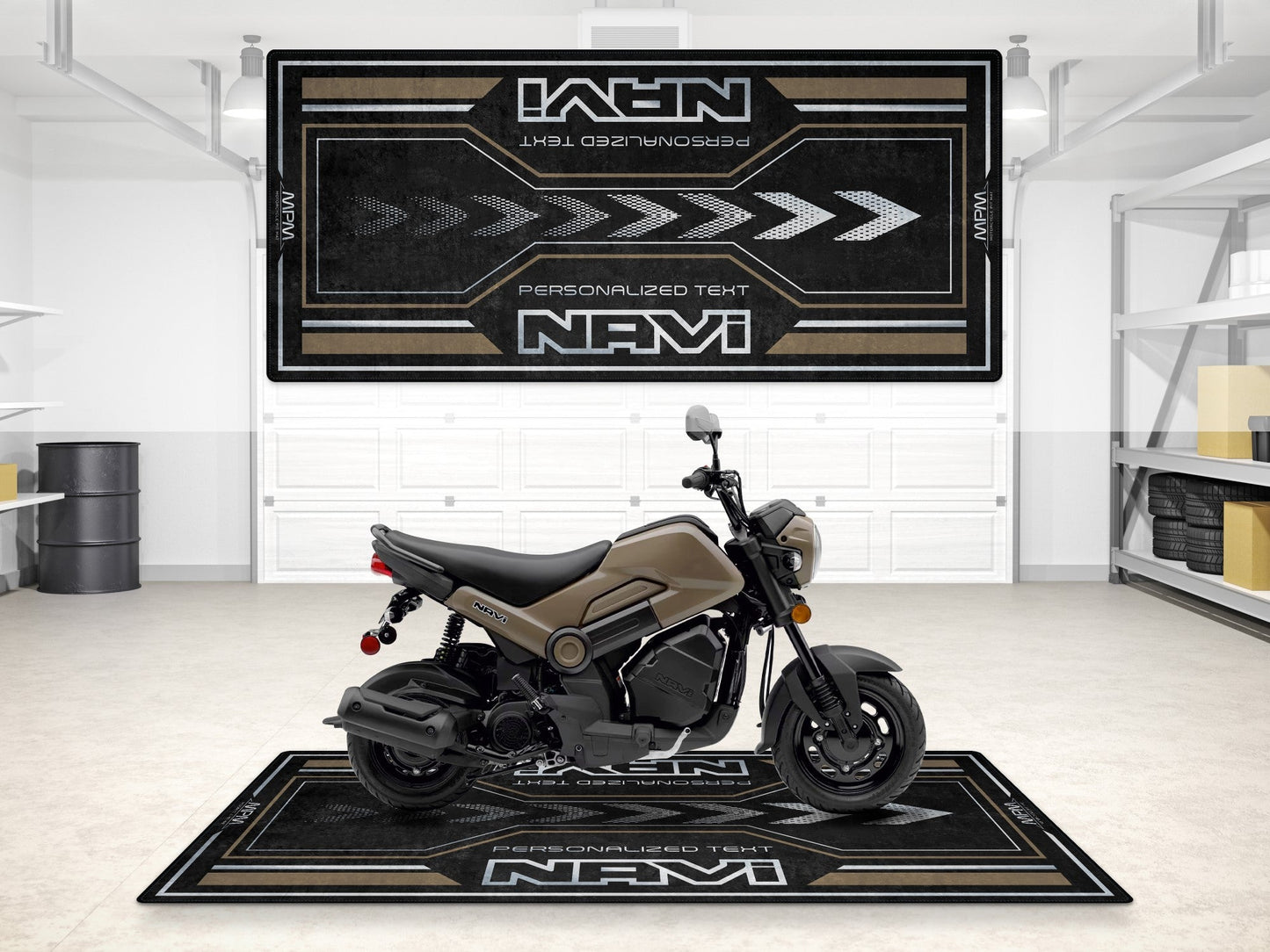 MPM Motorcycle Mat for Honda Navi - MM7459