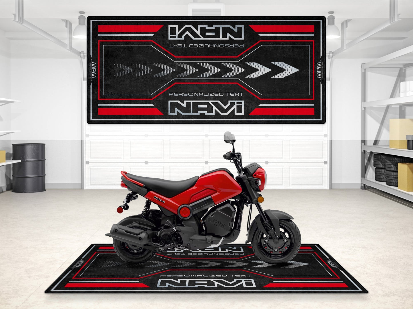 MPM Motorcycle Mat for Honda Navi - MM7459