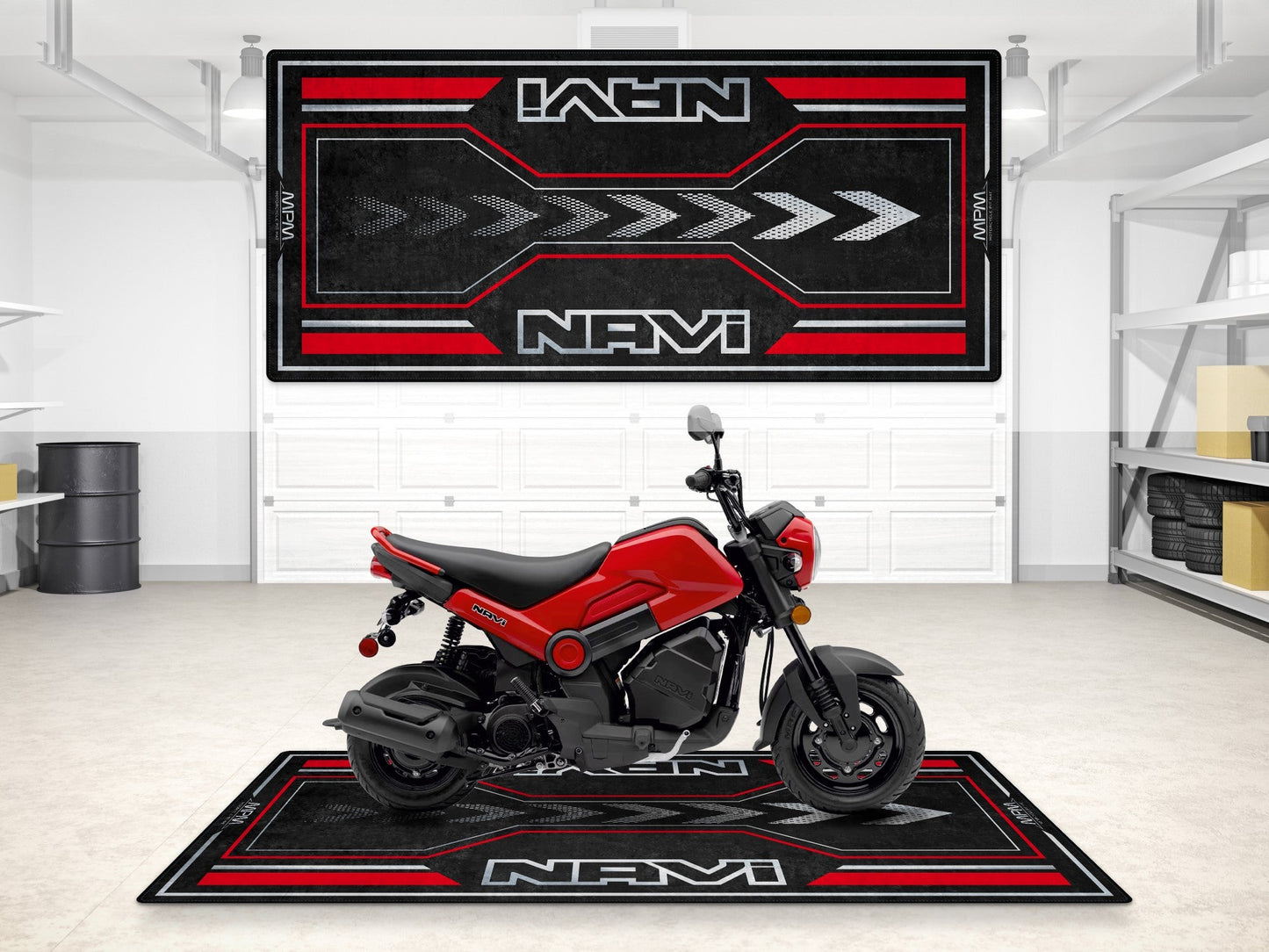 MPM Motorcycle Mat for Honda Navi - MM7459