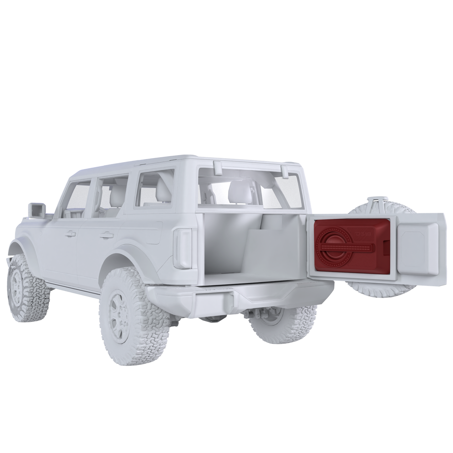 Ford Bronco 6th Gen BRO-BASS Package 12” Subwoofer Enclosure Complete Package