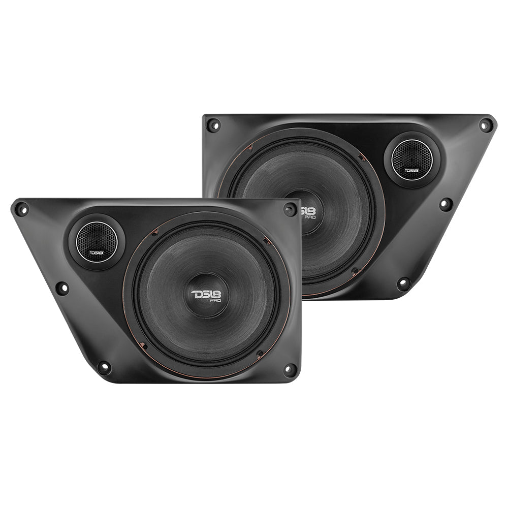 Ford Bronco 6th Gen 4 Door Back Doors 6.5" Speakers and 2.3" Tweeter Panels