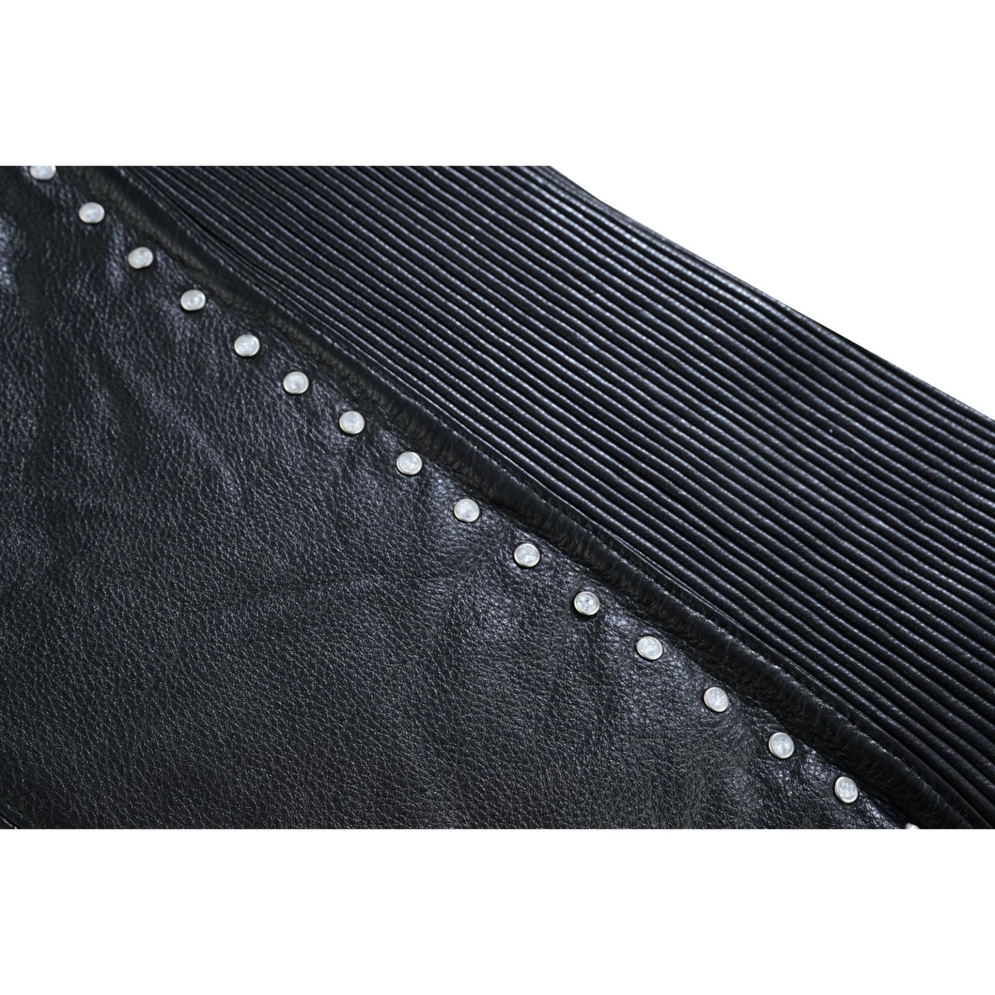 Biker Babe Women's Studded Leather Motorcycle Vest