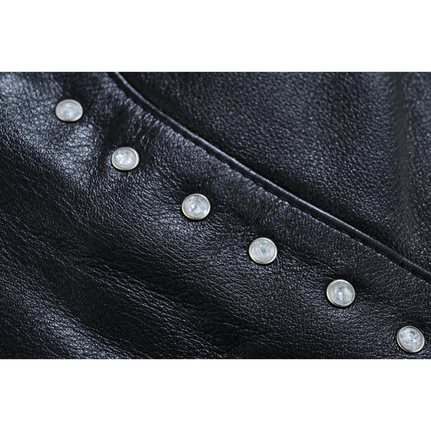 Biker Babe Women's Studded Leather Motorcycle Vest