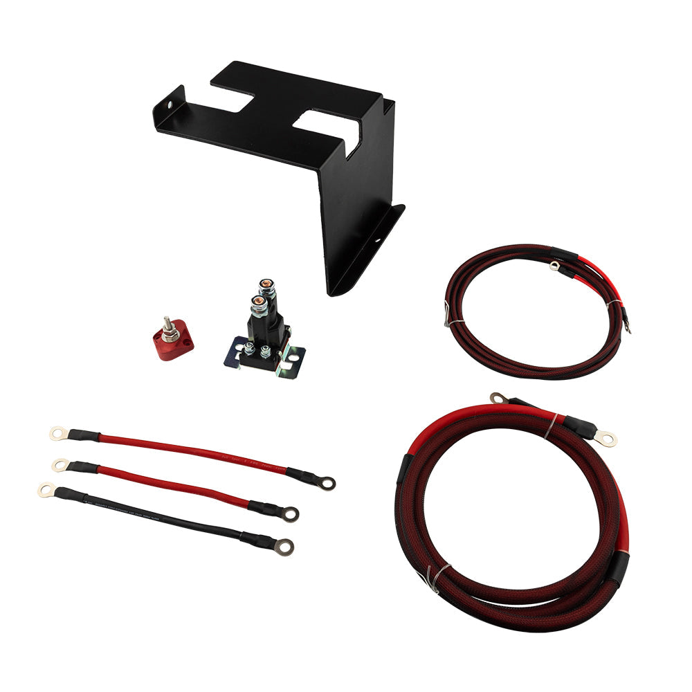 Can-Am Maverick X3 Second Battery Upgrade Kit with Battery - More Battery Reserve Power For Longer Lasting Audio