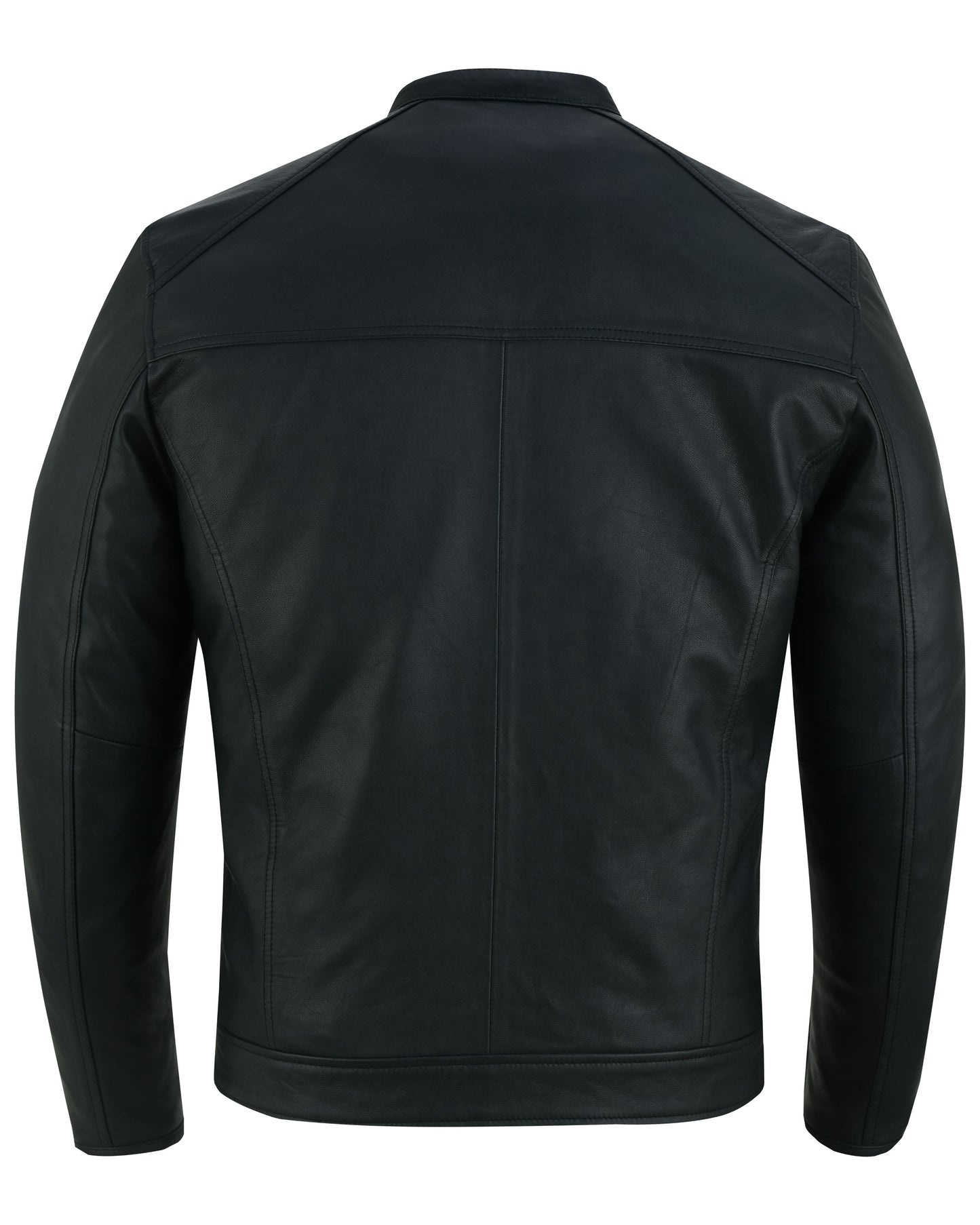 Classic Joe Men's Fashion Lambskin Leather Jacket