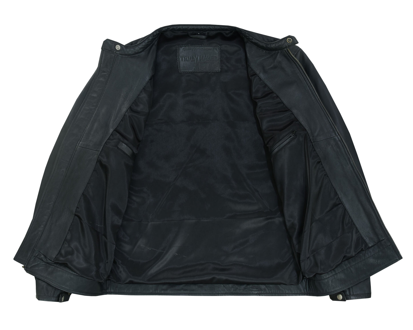 Classic Joe Men's Fashion Lambskin Leather Jacket