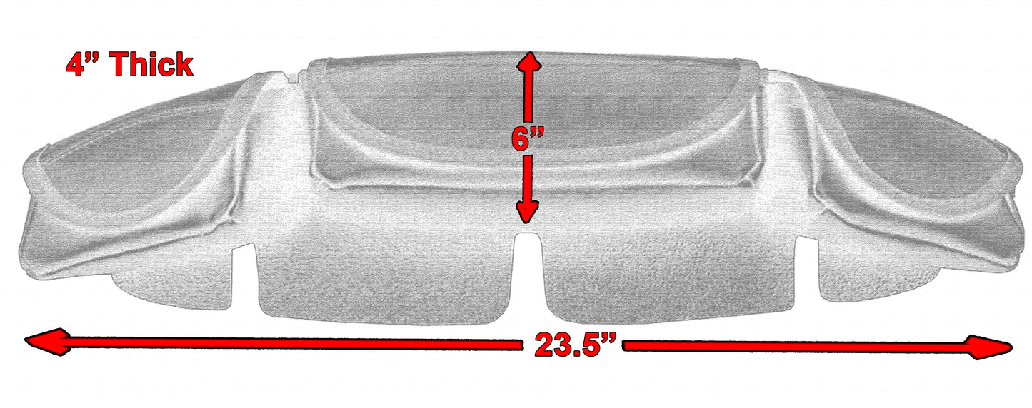 Three-Pocket Windshield Bag