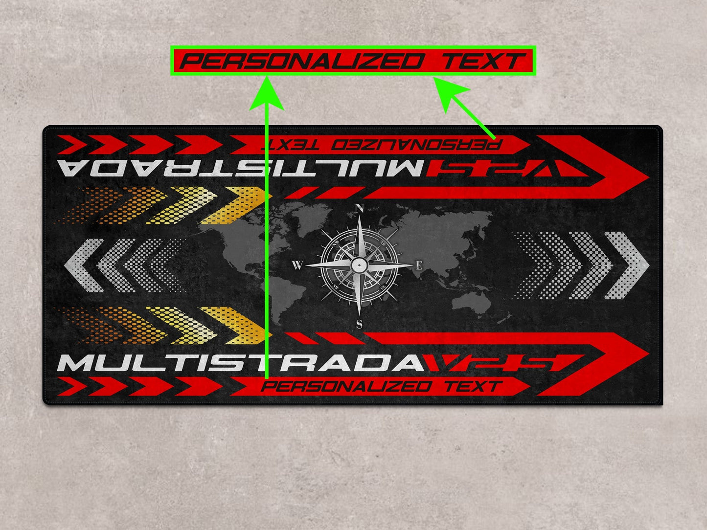 MPM Motorcycle Mat for Ducati Multistrada V2 S - MM7163