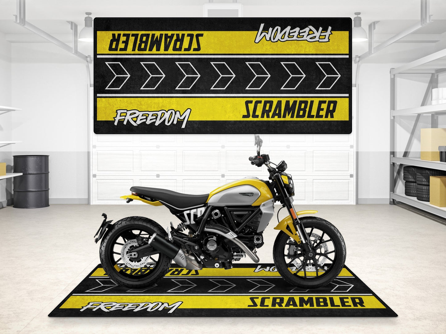 MPM Motorcycle Mat for Ducati Scrembler - MM7246