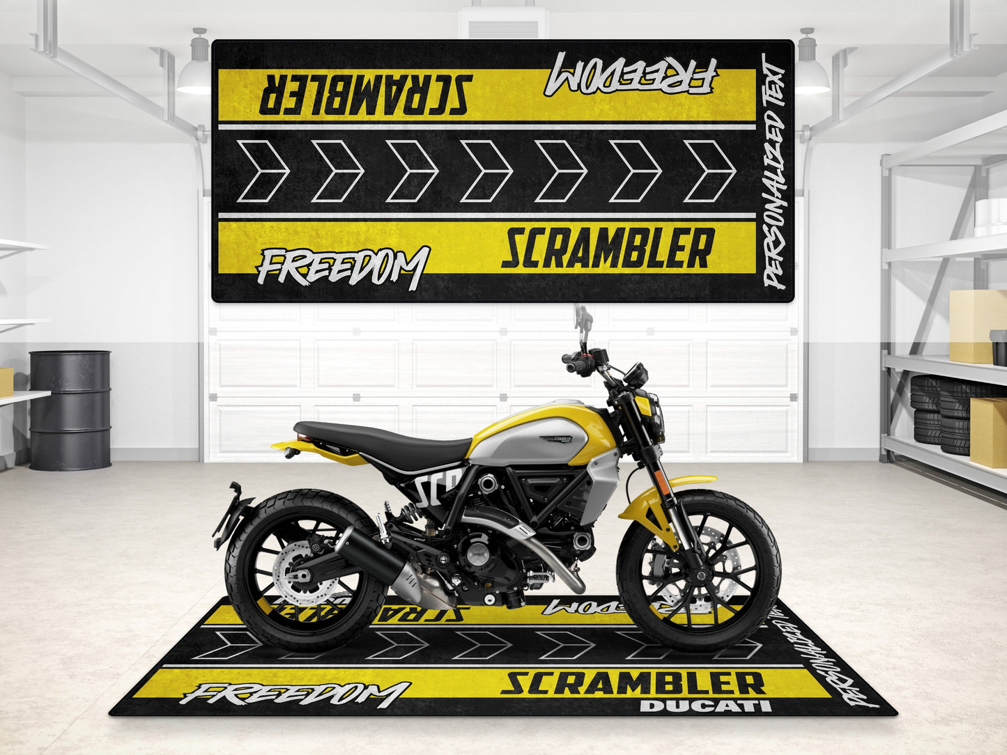 MPM Motorcycle Mat for Ducati Scrembler - MM7246
