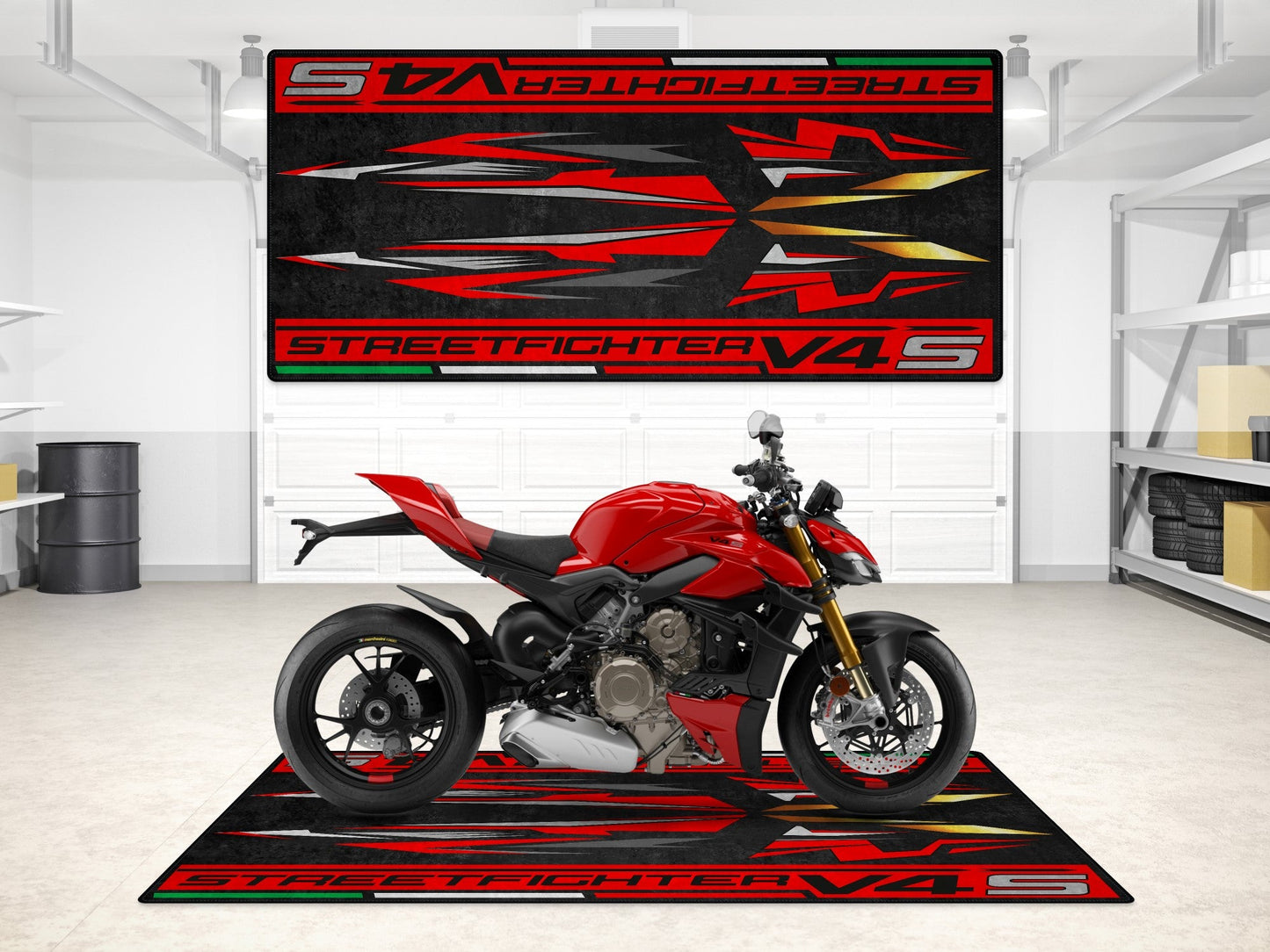 MPM Motorcycle Mat for Ducati Streetfighter V4 S - MM7260