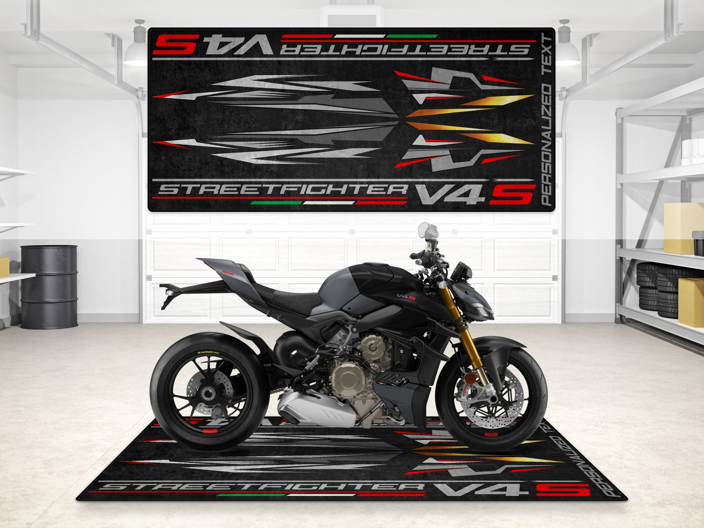 MPM Motorcycle Mat for Ducati Streetfighter V4 S - MM7260