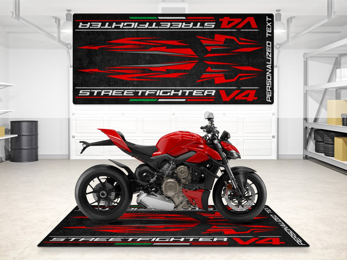 MPM Motorcycle Mat for Ducati Streetfighter V4 - MM7259