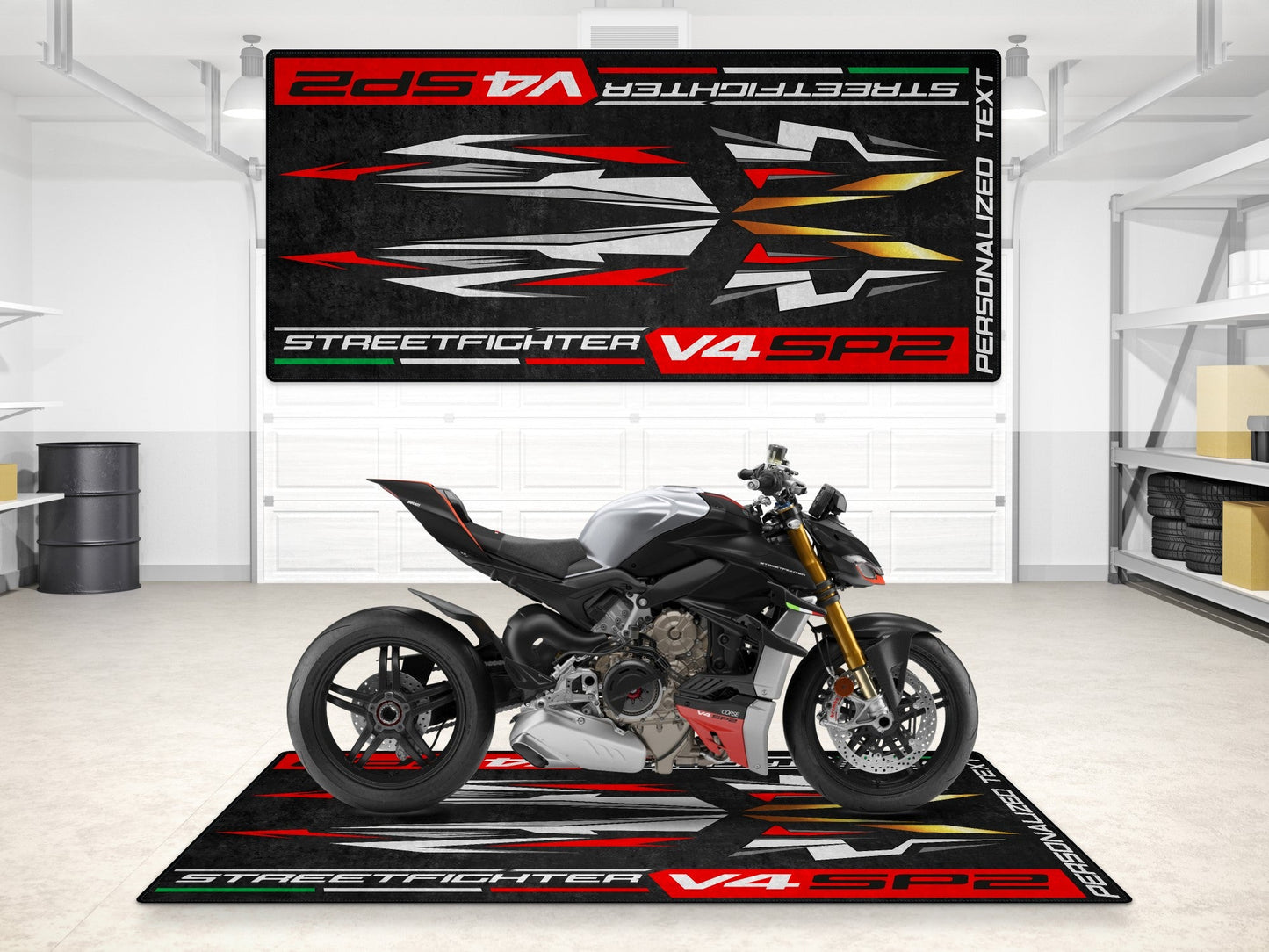 MPM Motorcycle Mat for Ducati Streetfighter V4 SP2 - MM7261