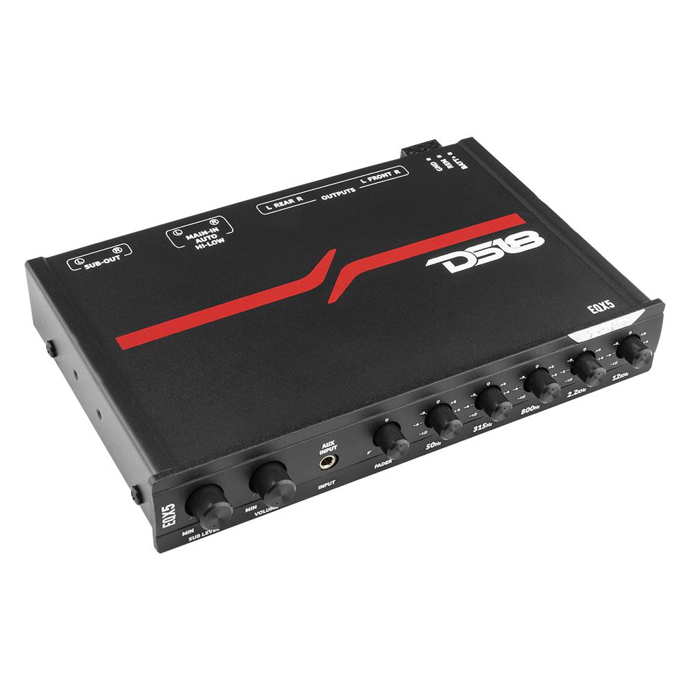 High Volt 5-Band Equalizer with High Level Input