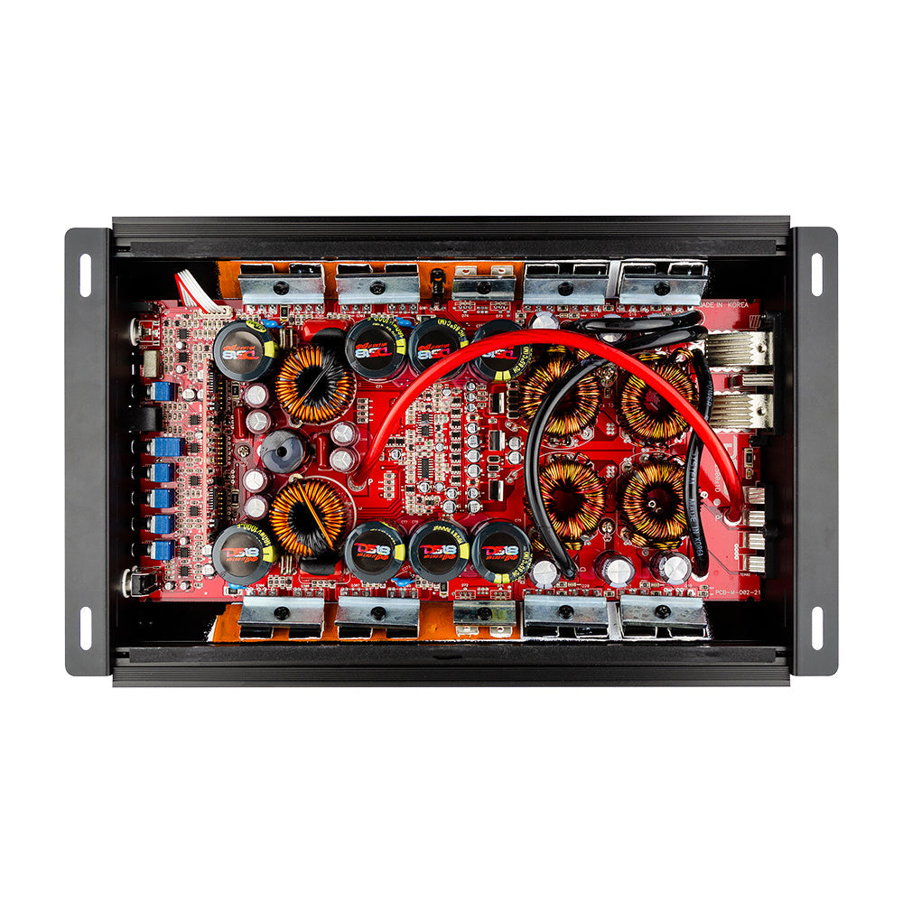 EXL 1-Channel Class D Amplifier 2500 Watts Rms @ 1-Ohm Made In Korea