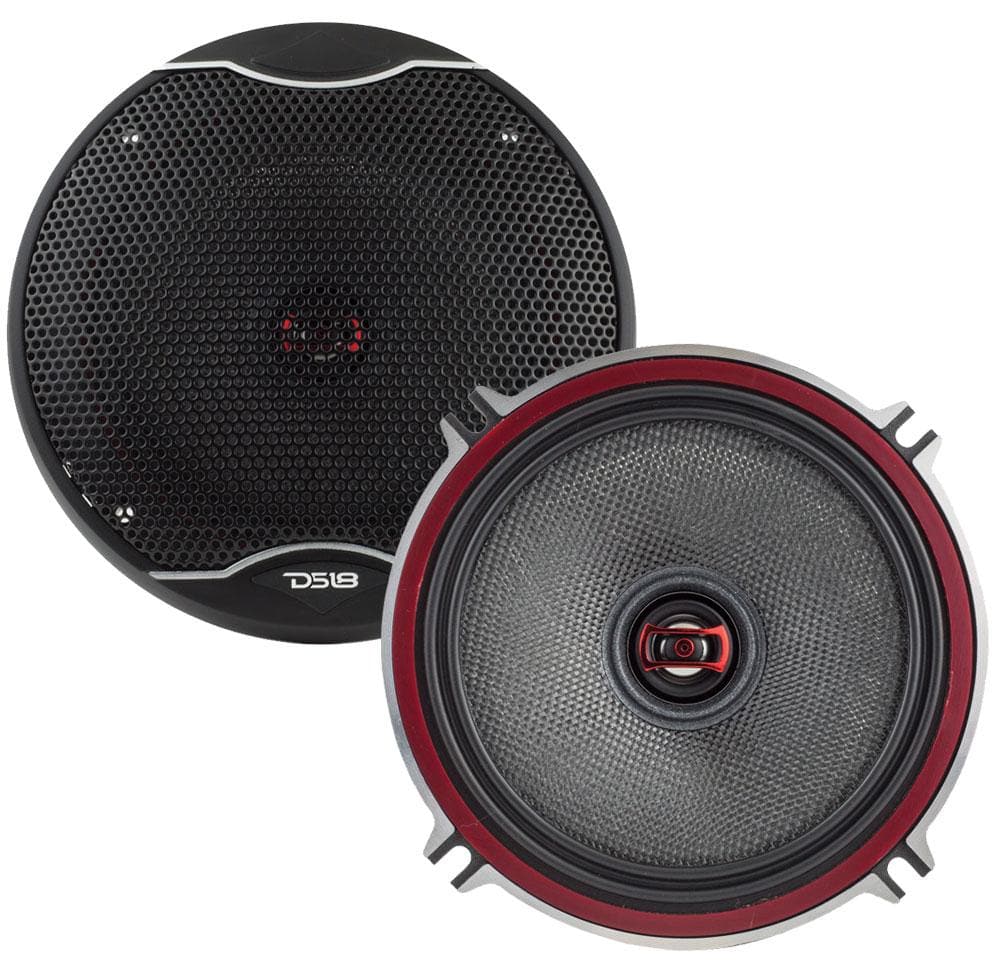 EXL 5.25" 2-Way Coaxial Speaker with Fiber Glass Cone 80 Watts Rms 3-Ohm