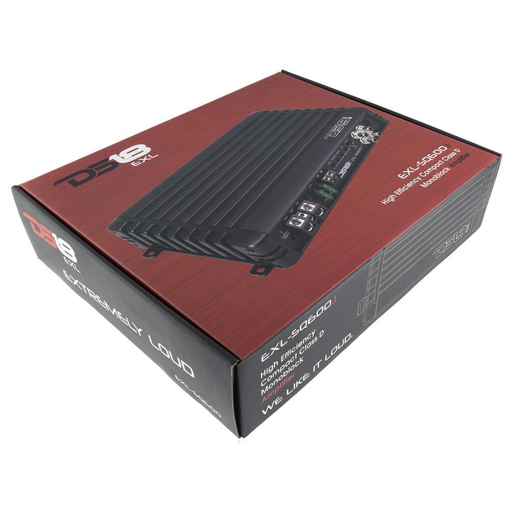 EXL Sound Quality Class D Monoblock Car Amplifier 1200 Watts