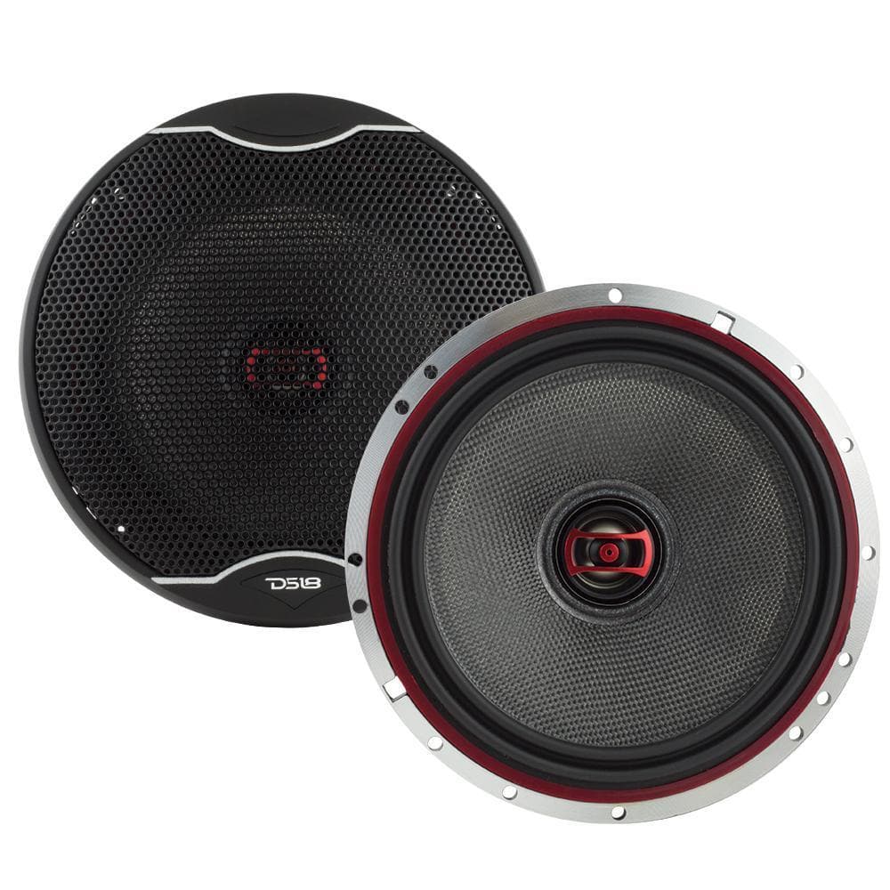 EXL 6.5" 2-Way Coaxial Speaker with Fiber Glass Cone 120 Watts Rms 3-Ohm