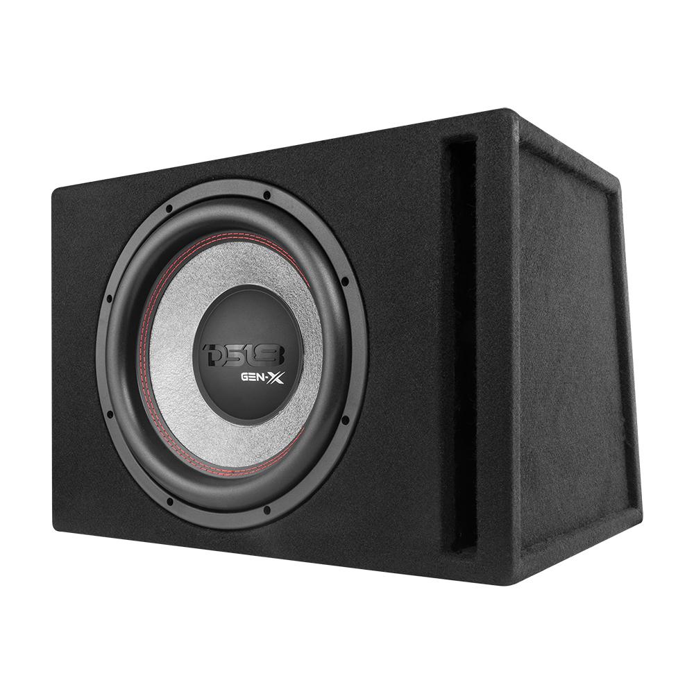 12" Loaded Subwoofer Ported Enclosure With GEN-X124D 450 Watts Rms