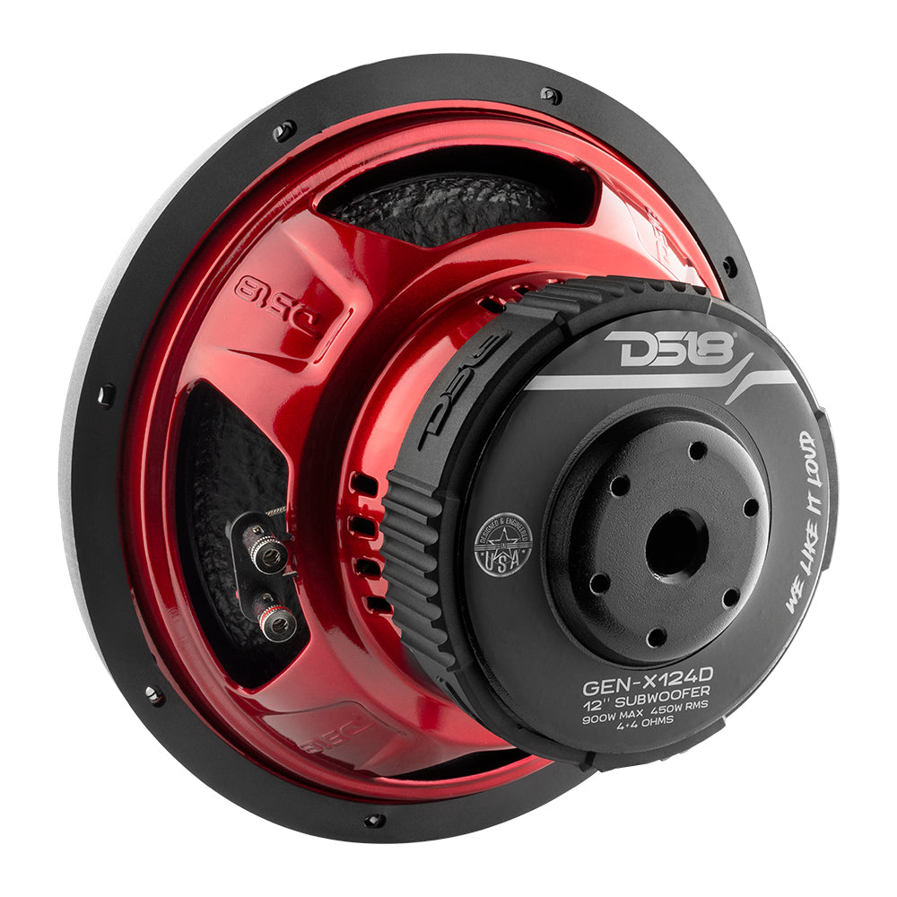 GEN-X 12" Subwoofer 450 Watts Rms DVC  4-Ohm
