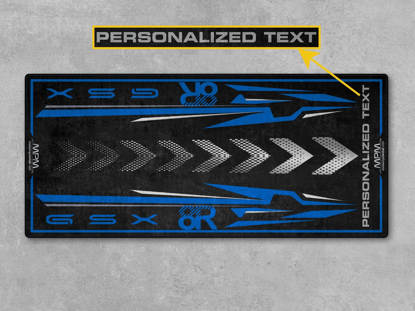 MPM Motorcycle Mat for Suzuki GSX-8R Motorcycle - MM4139