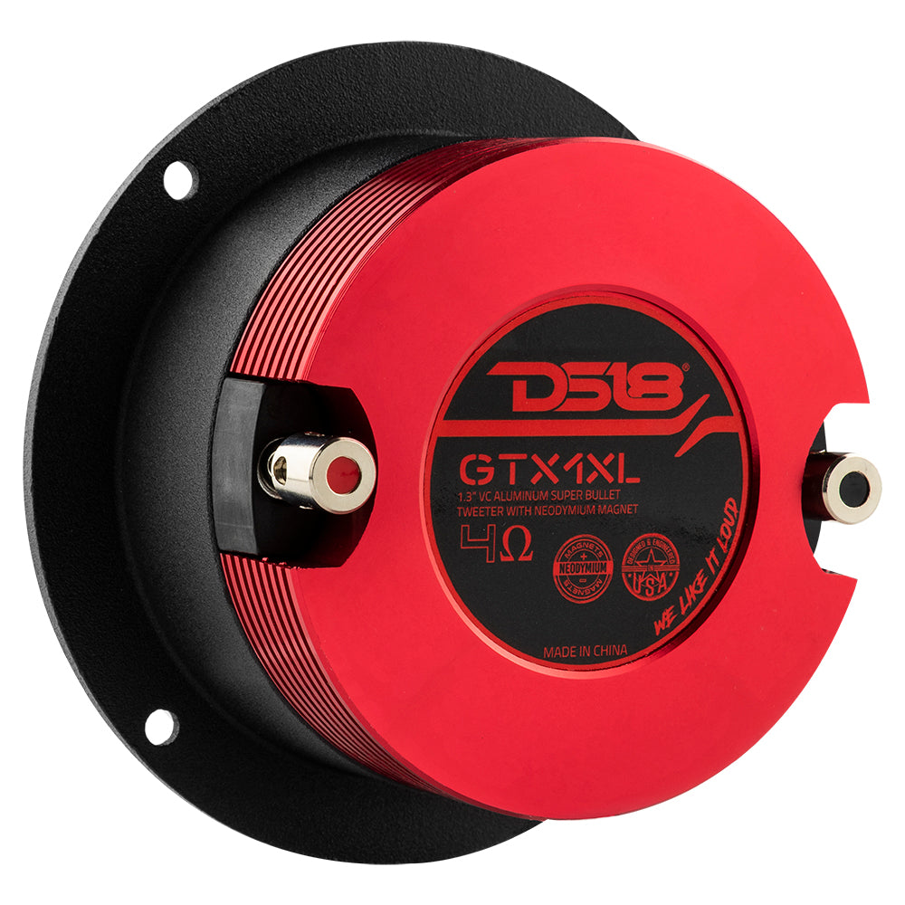 3.75" Die Cast Compression Neodymium Super Bullet Tweeter 160 Watts 1.3" Aluminum 4-Ohm Vc
