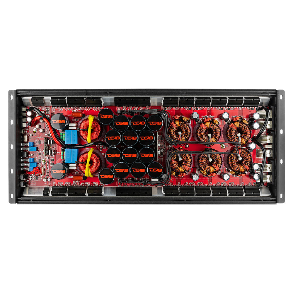 HOOLIGAN KO Gold 1-Channel Amplifier with Voltmeter 10000 Watts Rms @ 1-Ohm Made In Korea