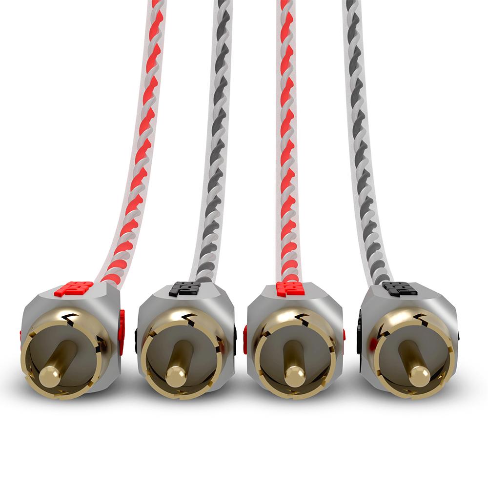 Level 3 RCA 100% Copper OFC 6 Feet