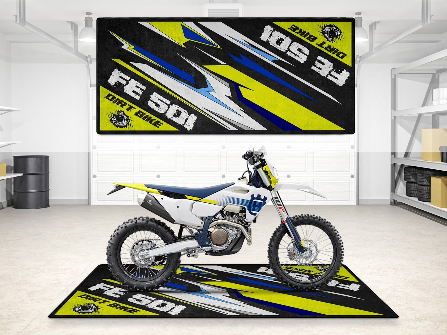 MPM Motorcycle Mat for Husqvarna FE 501 - MM7291