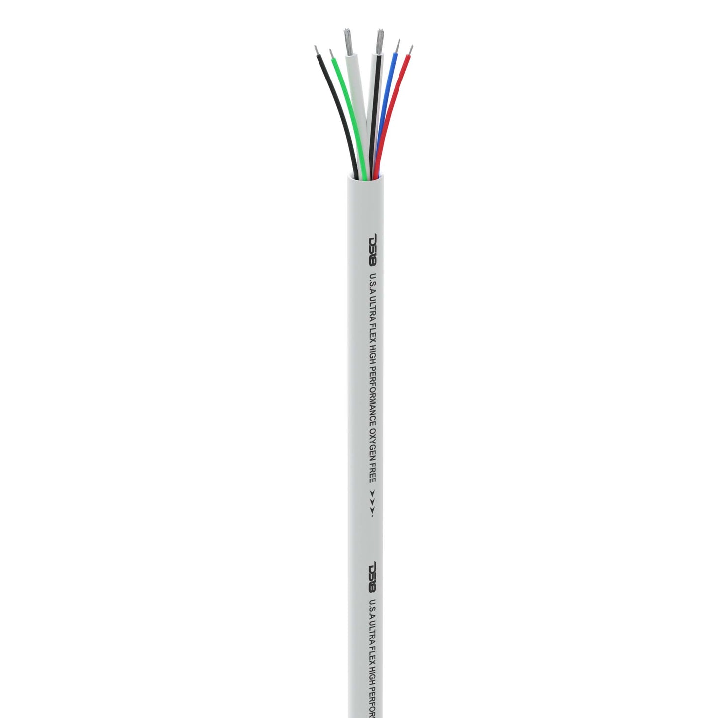 Marine Tinned OFC 18-GA Rgb Wires with 12-GA Speaker Wires 100 Feet
