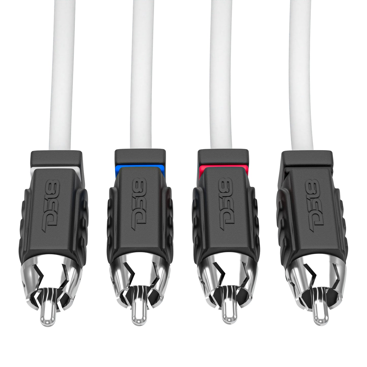 RCA Marine Grade Tinned 100% Copper OFC 25 Feet / 4 Channel - WHITE