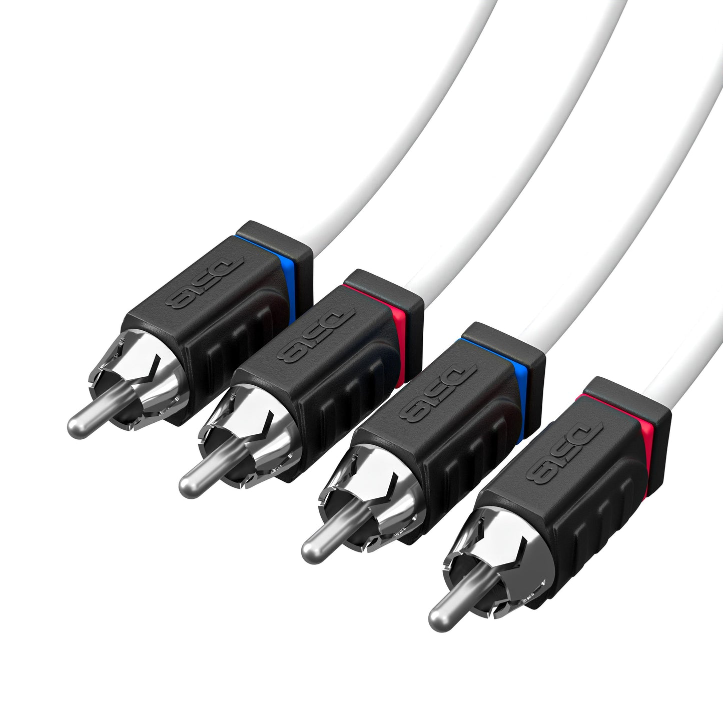 RCA Marine Grade Tinned 100% Copper OFC 3 Feet - WHITE