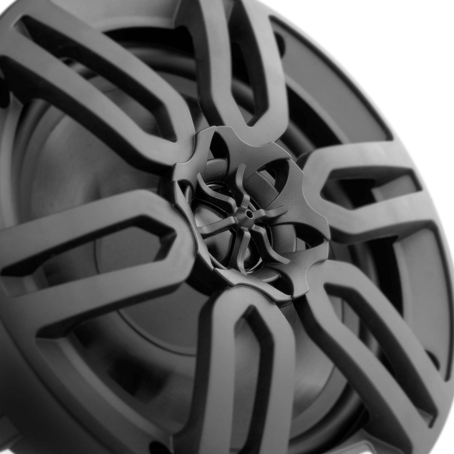 DS18 Golf Cart Package - 2 x 4” Marine Speakers + 1x 2 CH Amplifier + 1 x AMPKIT8 + 1 x ENSBTRC-SQ, BLACK or WHITE.