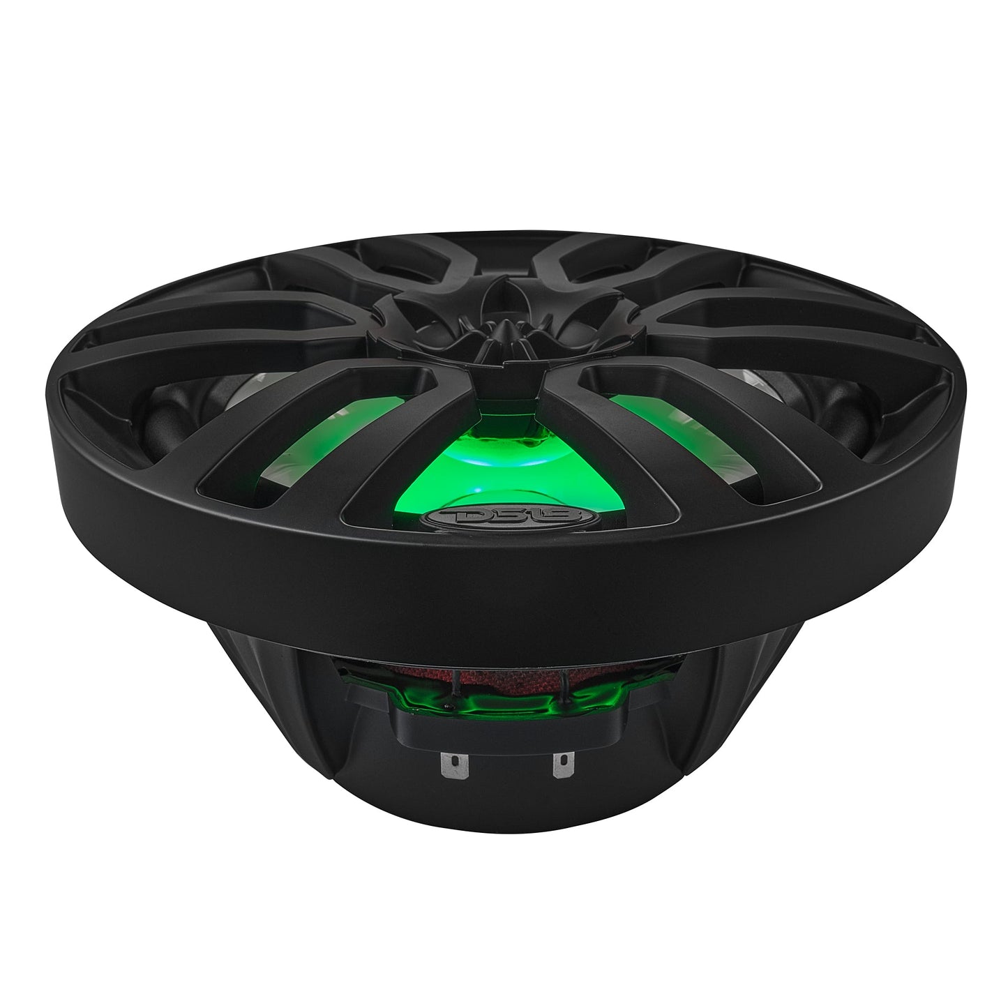 NXL 8" 2-Way Coaxial Marine Speaker With LED RGB Lights 125 Watts Rms 4-Ohm - Black