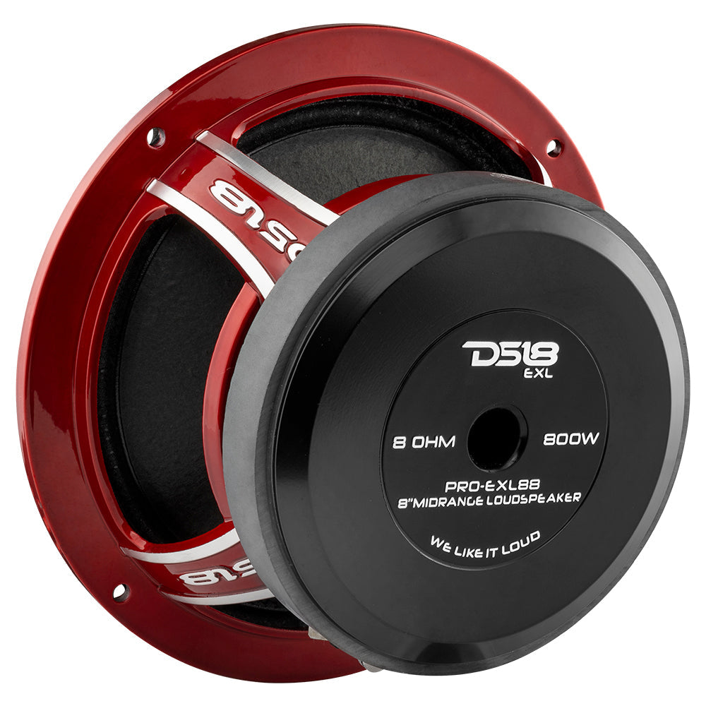 PRO-EXL 8" Mid-Range Loudspeaker 400 Watts Rms 8-Ohm