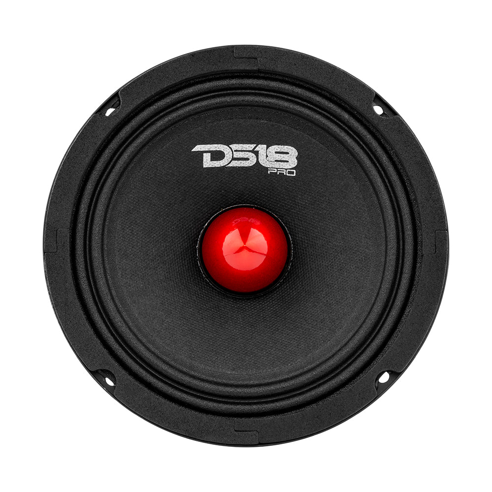 DS18 PRO-GM6.4B 6.5" Mid-Range Loudspeaker with Bullet 480 Watts 4-Ohm