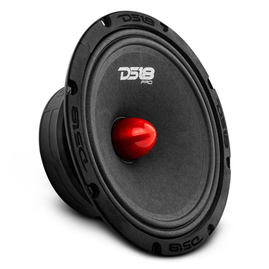 DS18 PRO-GM8B 8" Mid-Range Loudspeaker with Bullet 580 Watts 8-Ohm