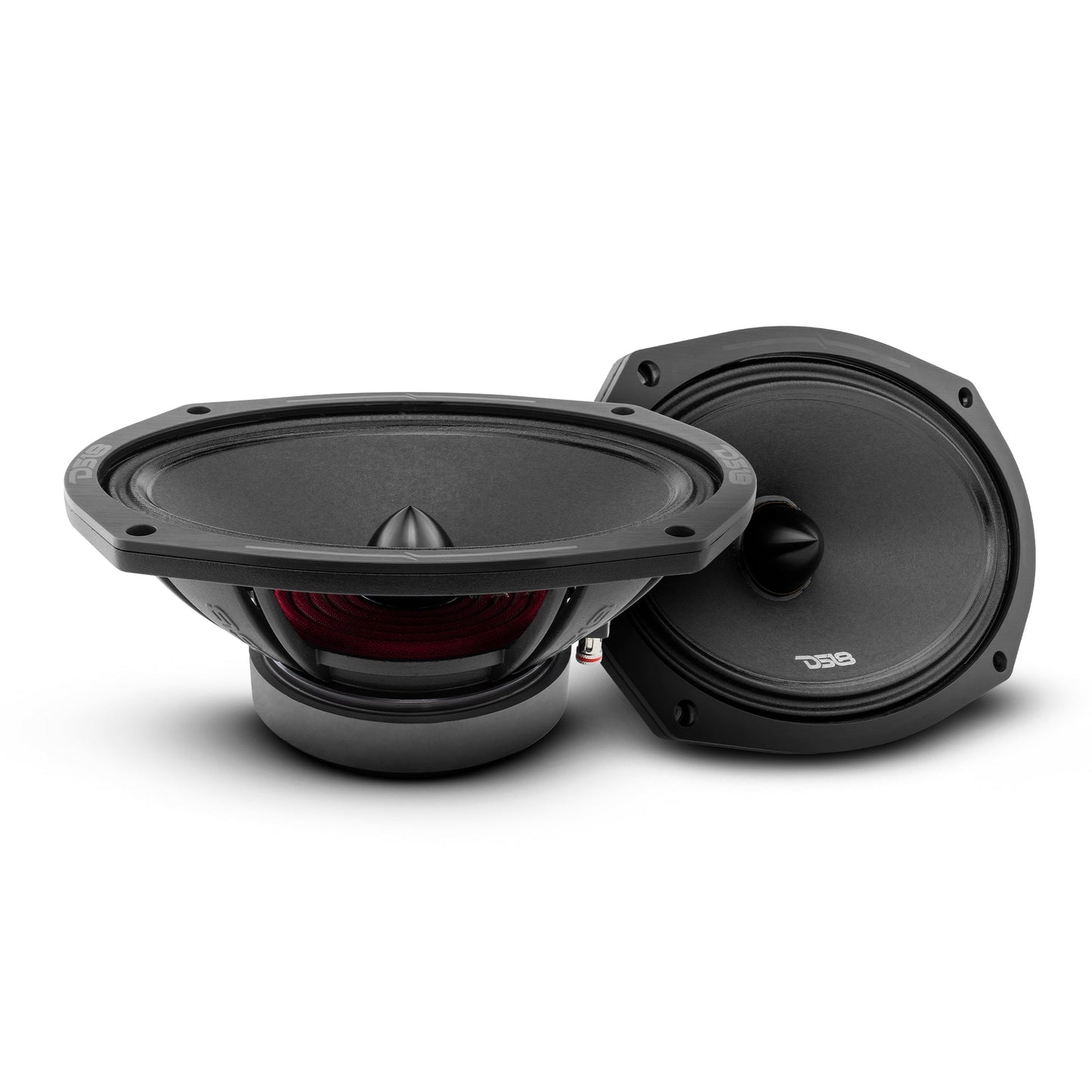 PRO-ZXI 6x9" Mid-Range Bullet Loudspeaker Neodymium/Ferrite Magnets 300 Watts Rms 4-Ohm