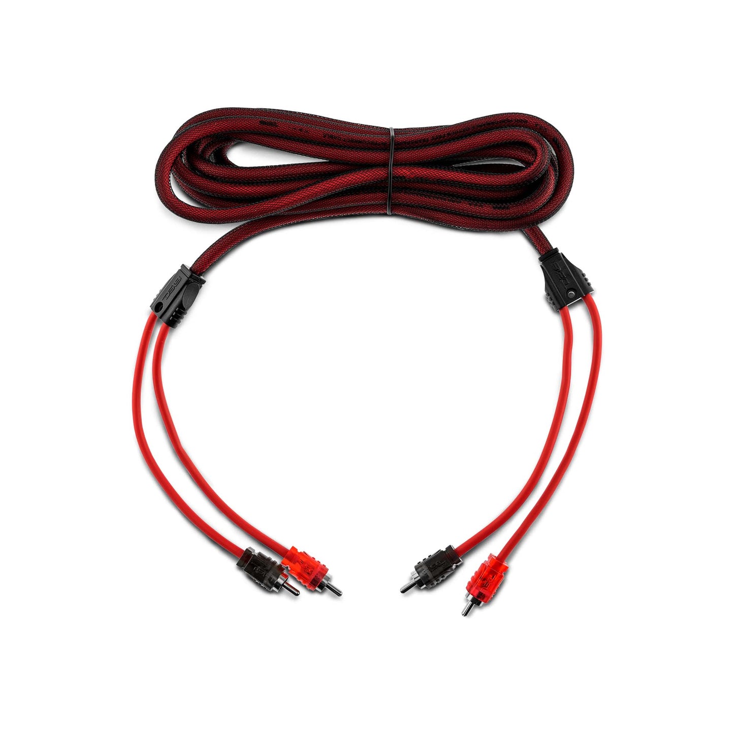 Level 2 RCA 100% Copper OFC 12 Feet - RED