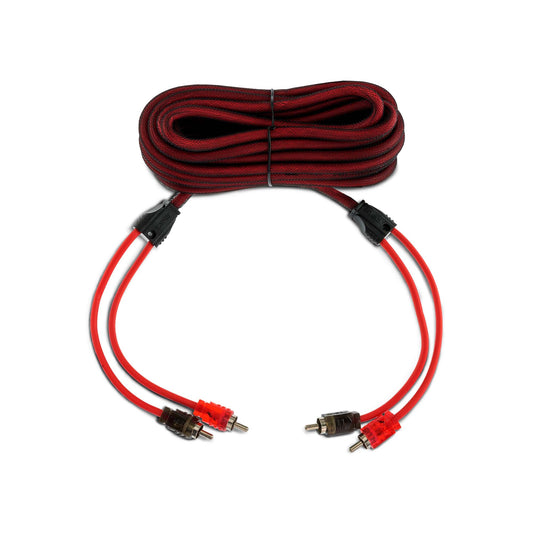 Level 2 RCA 100% Copper OFC 20 Feet - RED